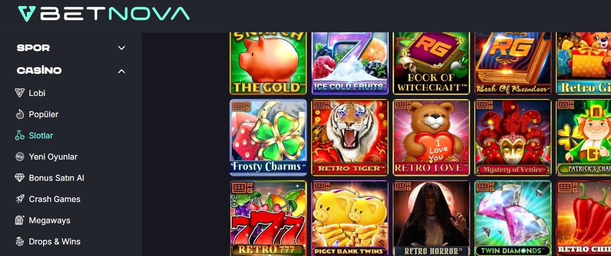 Betnova Mobil Giriş